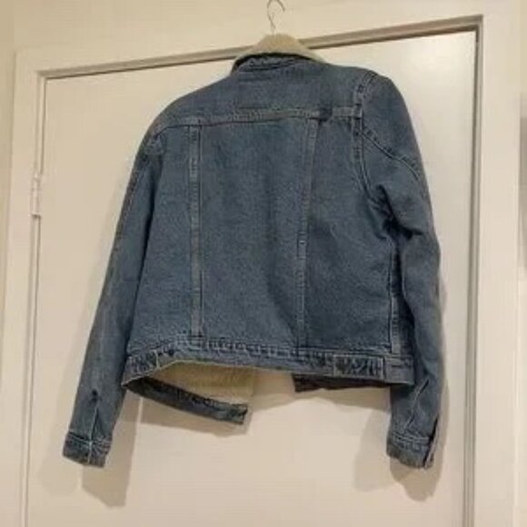 Levi’s Original Sherpa Denim Jacket - Denim - Picture 5 of 6